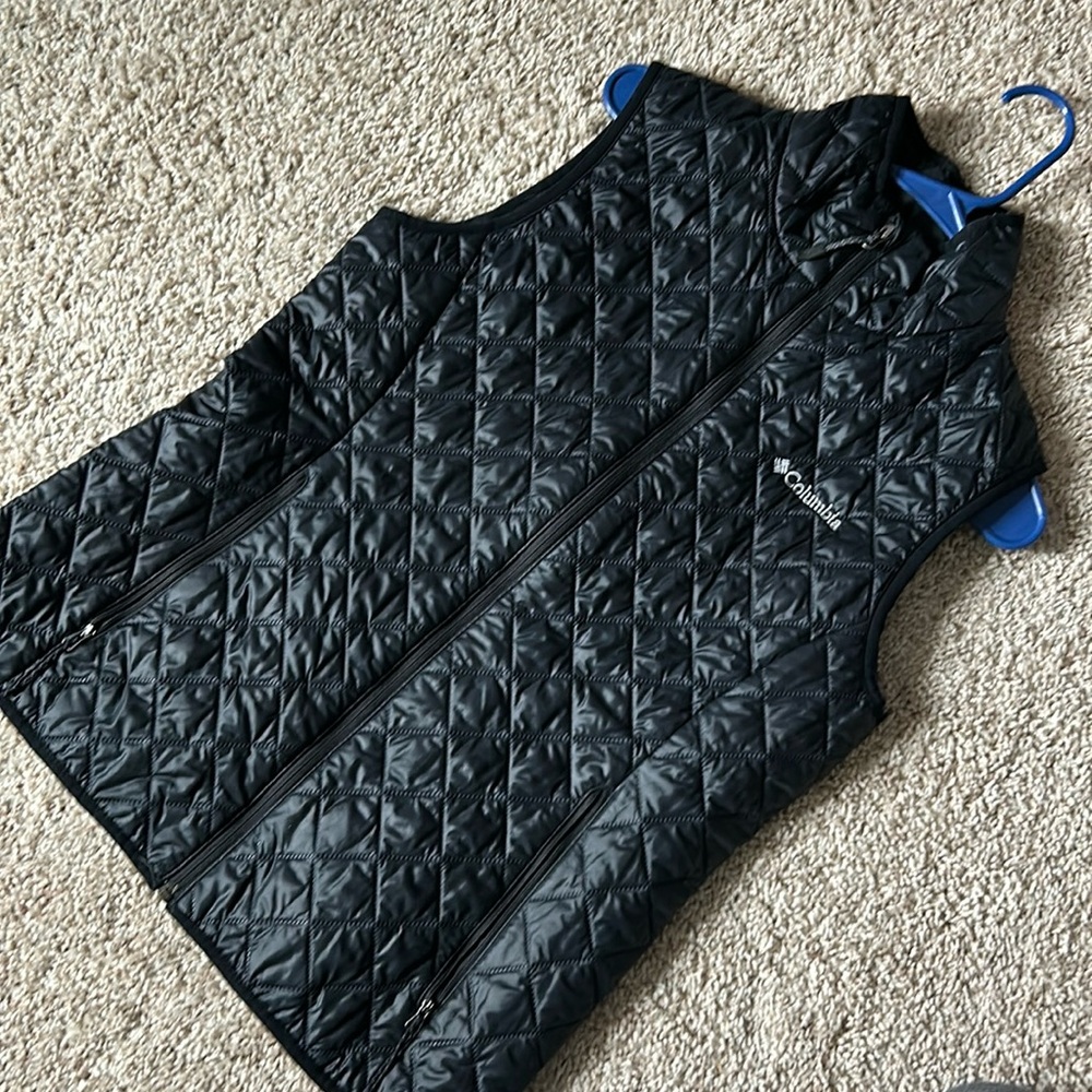 Columbia Omni Heat Puffer Vest - Size Medium | Black